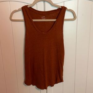J.Crew linen tank